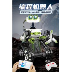 CADA DOUBLEE C83001 83001 non  ROBOT LẬP TRÌNH I.BOT bộ đồ chơi xếp lắp ráp ghép mô hình  Kỹ Thuật Công Nghệ Cao Mô Hình Phương Tiện 434 khối