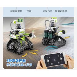 CADA DOUBLEE C83001 83001 non  ROBOT LẬP TRÌNH I.BOT bộ đồ chơi xếp lắp ráp ghép mô hình  Kỹ Thuật Công Nghệ Cao Mô Hình Phương Tiện 434 khối