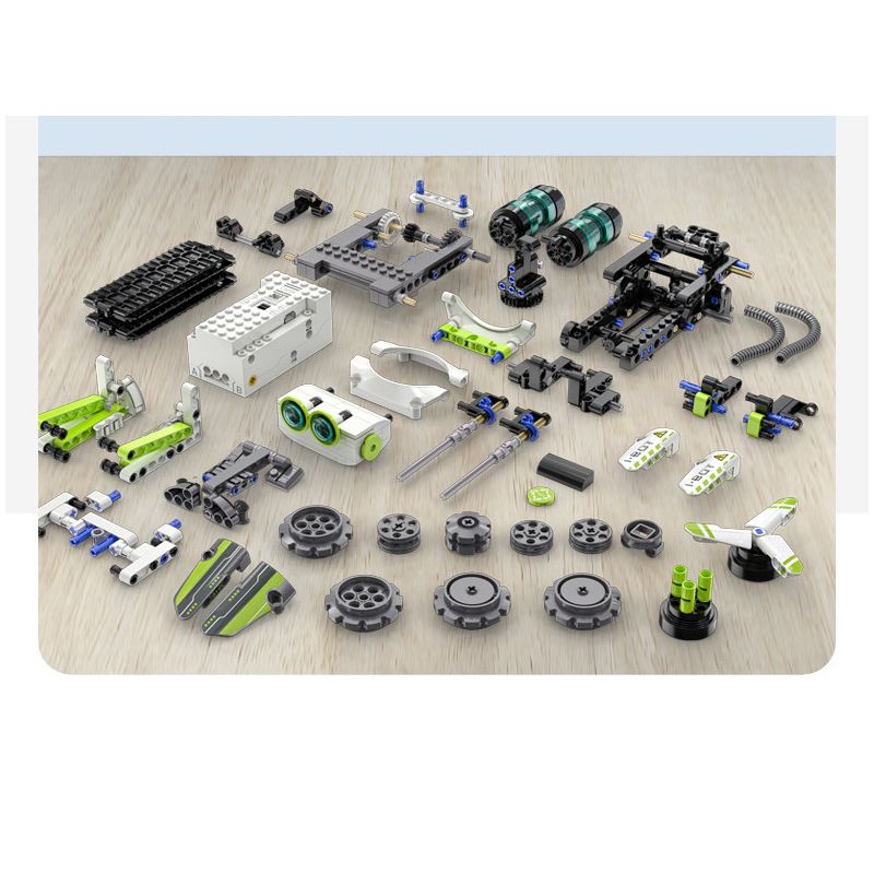 CADA DOUBLEE C83001 83001 non  ROBOT LẬP TRÌNH I.BOT bộ đồ chơi xếp lắp ráp ghép mô hình  Kỹ Thuật Công Nghệ Cao Mô Hình Phương Tiện 434 khối