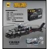 Enlighten 23016 Qman 23016 non  CHIẾN TRƯỜNG MÁY BAY TRỰC THĂNG TIỆN ÍCH THUẬT Z-20 bộ đồ chơi xếp lắp ráp ghép mô hình Military Army COMBAT ZONES Z-20 Quân Sự Bộ Đội