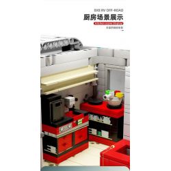 SUPER 18K K199 TA GAOLE T4009 4009 non  MÔ TÔ ĐỊA HÌNH AMODILLO 8X8 bộ đồ chơi xếp lắp ráp ghép mô hình  RV OFF-ROAD Kỹ Thuật Công Nghệ Cao Mô Hình Phương Tiện 6068 khối