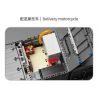 SUPER 18K K199 TA GAOLE T4009 4009 non  MÔ TÔ ĐỊA HÌNH AMODILLO 8X8 bộ đồ chơi xếp lắp ráp ghép mô hình  RV OFF-ROAD Kỹ Thuật Công Nghệ Cao Mô Hình Phương Tiện 6068 khối