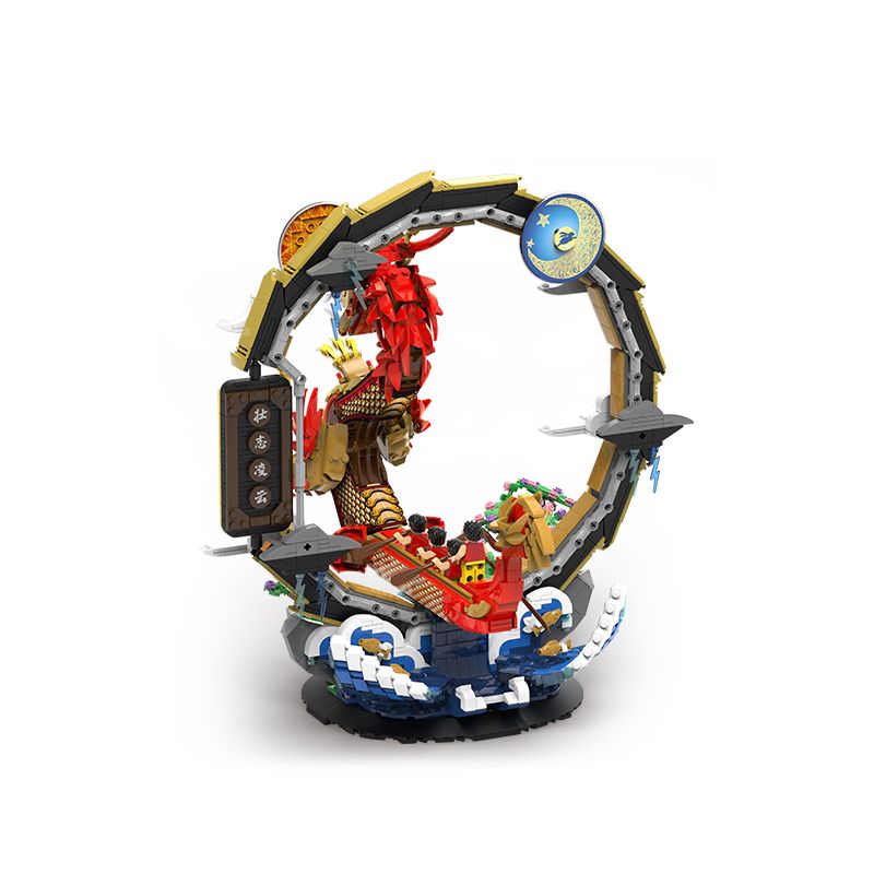 HAPPY BUILD SHINEYU XINYU YC-50004 50004 YC50004 non  LONGTENG BỐN BIỂN bộ đồ chơi xếp lắp ráp ghép mô hình  Kỹ Thuật Công Nghệ Cao Mô Hình Phương Tiện 2038 khối