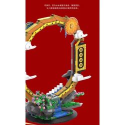 HAPPY BUILD SHINEYU XINYU YC-50004 50004 YC50004 non  LONGTENG BỐN BIỂN bộ đồ chơi xếp lắp ráp ghép mô hình  Kỹ Thuật Công Nghệ Cao Mô Hình Phương Tiện 2038 khối