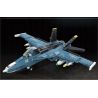JIESTAR 61029 non  MÁY BAY CHIẾN ĐẤU F-16 bộ đồ chơi xếp lắp ráp ghép mô hình Military Army F16 Quân Sự Bộ Đội 753 khối