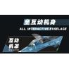 JIESTAR 61029 non  MÁY BAY CHIẾN ĐẤU F-16 bộ đồ chơi xếp lắp ráp ghép mô hình Military Army F16 Quân Sự Bộ Đội 753 khối