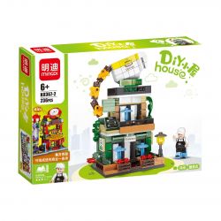 MINGDI LEIBAO K0367 0367 non  4 LOẠI CABIN DIY bộ đồ chơi xếp lắp ráp ghép mô hình Creator DIY HOUSE Sáng Tạo 945 khối