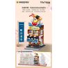 KEEPPLEY K28004 28004 non  QUÁN CÀ PHÊ ICHICHOME bộ đồ chơi xếp lắp ráp ghép mô hình CITY CORNER
