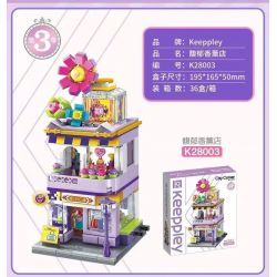 KEEPPLEY K28003 28003 non  CỬA HÀNG HƯƠNG LIỆU THƠM bộ đồ chơi xếp lắp ráp ghép mô hình CITY CORNER