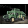 JIESTAR 61026 non  HUMVEE M1151 bộ đồ chơi xếp lắp ráp ghép mô hình Military Army Quân Sự Bộ Đội 357 khối