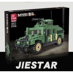 JIESTAR 61026 non  HUMVEE M1151 bộ đồ chơi xếp lắp ráp ghép mô hình Military Army Quân Sự Bộ Đội 357 khối