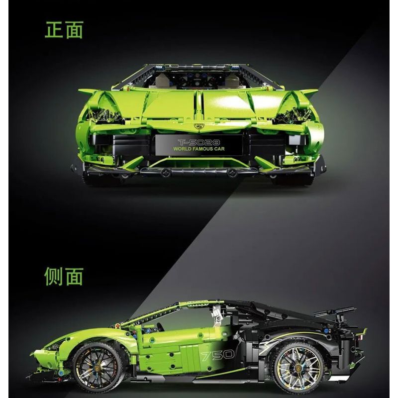 ZHEGAO QL0495 0495 non  XE LÙI PORSCHE 911 bộ đồ chơi xếp lắp ráp ghép mô hình  BSJ 911 Kỹ Thuật Công Nghệ Cao Mô Hình Phương Tiện 382 khối