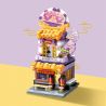 KEEPPLEY K28001 28001 non  CỬA HÀNG QUẠT CỔ ERYA bộ đồ chơi xếp lắp ráp ghép mô hình CITY CORNER