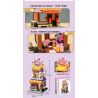 KEEPPLEY K28001 28001 non  CỬA HÀNG QUẠT CỔ ERYA bộ đồ chơi xếp lắp ráp ghép mô hình CITY CORNER