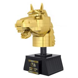 COGO 12404 non  CUNG HOÀNG ĐẠO ĐẦU ĐỒNG bộ đồ chơi xếp lắp ráp ghép mô hình 319 khối