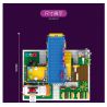 JUHANG TECHNOLOGY 86016 non  THANH CHỨA bộ đồ chơi xếp lắp ráp ghép mô hình Modular Buildings CONTAINER BAR Mô Hình Nhà Cửa 1489 khối