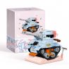 BIKKU UNKNOWN non  XE CẢNH SÁT bộ đồ chơi xếp lắp ráp ghép mô hình City パトロールカー Thành Phố 117 khối