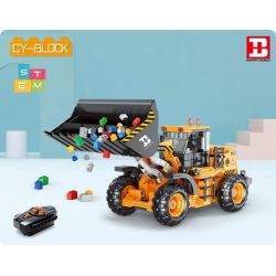 HAPPY BUILD SHINEYU XINYU YC-33002 33002 YC33002 non  CHIẾC XE ỦI bộ đồ chơi xếp lắp ráp ghép mô hình  BULLDOZER Kỹ Thuật Công Nghệ Cao Mô Hình Phương Tiện 653 khối