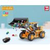 HAPPY BUILD SHINEYU XINYU YC-33002 33002 YC33002 non  CHIẾC XE ỦI bộ đồ chơi xếp lắp ráp ghép mô hình  BULLDOZER Kỹ Thuật Công Nghệ Cao Mô Hình Phương Tiện 653 khối