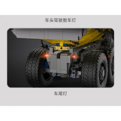 CADA DOUBLEE C61054 61054 non  XE BEN XÂY DỰNG CÓ KHỚP NỐI 1:17 tỷ lệ 1:17 bộ đồ chơi xếp lắp ráp ghép mô hình  ARTICULATED DUMP TRUCK Kỹ Thuật Công Nghệ Cao Mô Hình Phương Tiện 3067 khối