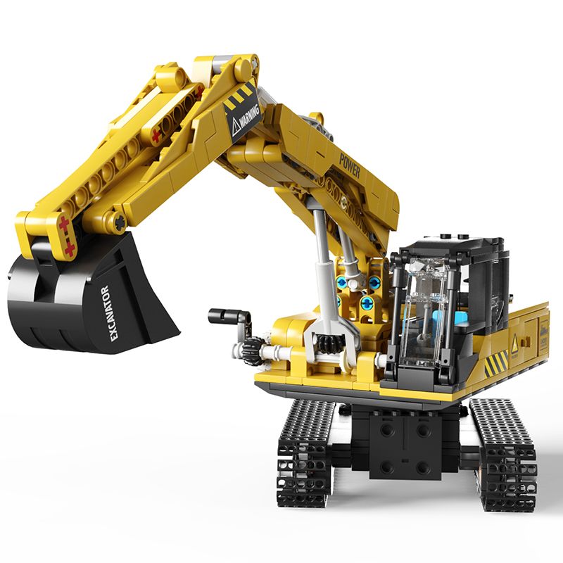 HAPPY BUILD SHINEYU XINYU YC-33001 33001 YC33001 non  MÁY XÚC bộ đồ chơi xếp lắp ráp ghép mô hình  Kỹ Thuật Công Nghệ Cao Mô Hình Phương Tiện 686 khối
