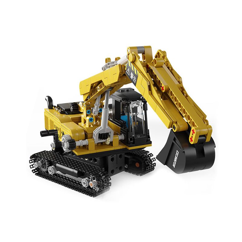 HAPPY BUILD SHINEYU XINYU YC-33001 33001 YC33001 non  MÁY XÚC bộ đồ chơi xếp lắp ráp ghép mô hình  Kỹ Thuật Công Nghệ Cao Mô Hình Phương Tiện 686 khối