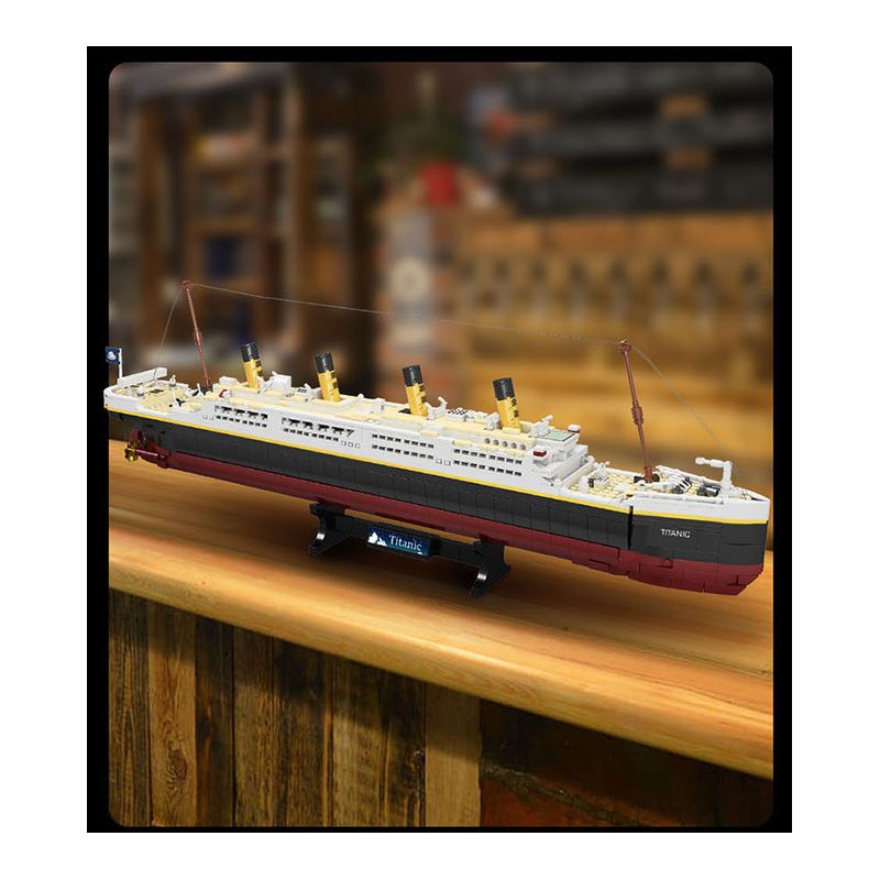 FORANGE FC6005 6005 non  ĐÀI TƯỞNG NIỆM TÀU ?​DU LỊCH KHỔNG LỒ BỊ CHÌM bộ đồ chơi xếp lắp ráp ghép mô hình Creator Expert Chuyên Gia Sáng Tạo 2022 khối