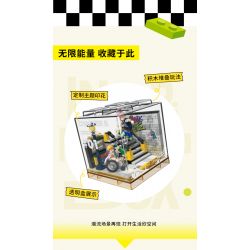 X AREA-X AX0087 0087 non  CẮM TRẠI HOANG DÃ bộ đồ chơi xếp lắp ráp ghép mô hình X-BOX 2.0 LET'S GO CAMPING NOW