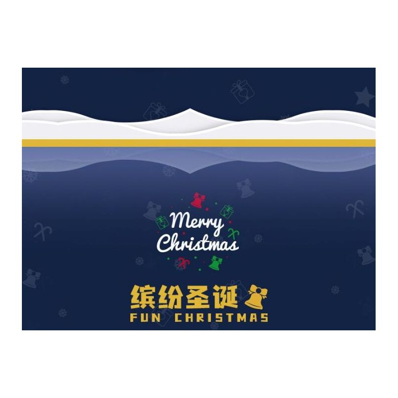 TREE HEIGHT JXL803 non  GIÁNG SINH ĐẦY MÀU SẮC bộ đồ chơi xếp lắp ráp ghép mô hình Christmas FUN CHRISTMAS 324 khối