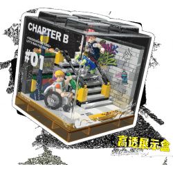 X AREA-X AX0087 0087 non  CẮM TRẠI HOANG DÃ bộ đồ chơi xếp lắp ráp ghép mô hình X-BOX 2.0 LET'S GO CAMPING NOW