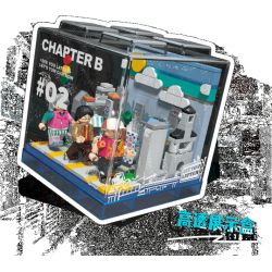 X AREA-X AX0087 0087 non  CẮM TRẠI HOANG DÃ bộ đồ chơi xếp lắp ráp ghép mô hình X-BOX 2.0 LET'S GO CAMPING NOW