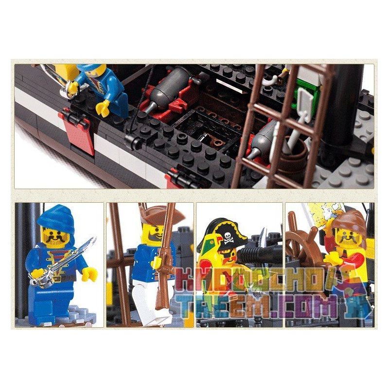 QMAN ENLIGHTEN KEEPPLEY 307 non  TÀU CƯỚP BIỂN RÂU ĐỎ bộ đồ chơi xếp lắp ráp ghép mô hình Pirates Of The Caribbean CORSAIR Cướp Biển Vùng Caribe 590 khối QMAN ENLIGHTEN KEEPPLEY 307 non  TÀU CƯỚP BIỂN RÂU ĐỎ bộ đồ chơi xếp lắp ráp ghép mô hình Pirates Of The Caribbean CORSAIR Cướp Biển Vùng Caribe 590 khối