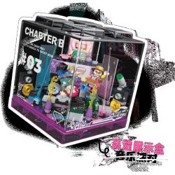 X AREA-X AX0086 0086 non  SÓNG ÂM MA THUẬT bộ đồ chơi xếp lắp ráp ghép mô hình X-BOX 2.0 LET'S DANCE TO NIGHT NOW