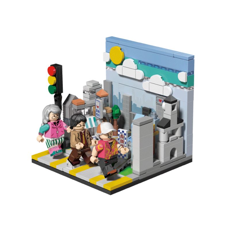 X AREA-X AX0085 0085 non  UỐNG TRÀ bộ đồ chơi xếp lắp ráp ghép mô hình X-BOX 2.0 LET'S YUM CHA NOW