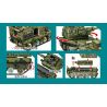PanlosBrick 688007 688008 Panlos Brick 688007 688008 non  PHÁO TỰ HÀNH 155 bộ đồ chơi xếp lắp ráp ghép mô hình Military Army 155 SELF-PROPELLED ARTILLERY Quân Sự Bộ Đội 1574 khối