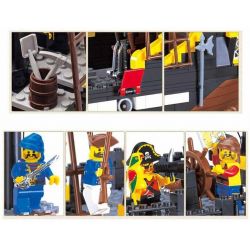 QMAN ENLIGHTEN KEEPPLEY 307 non  TÀU CƯỚP BIỂN RÂU ĐỎ bộ đồ chơi xếp lắp ráp ghép mô hình Pirates Of The Caribbean CORSAIR Cướp Biển Vùng Caribe 590 khối QMAN ENLIGHTEN KEEPPLEY 307 non  TÀU CƯỚP BIỂN RÂU ĐỎ bộ đồ chơi xếp lắp ráp ghép mô hình Pirates Of The Caribbean CORSAIR Cướp Biển Vùng Caribe 590 khối