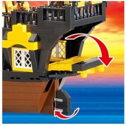 QMAN ENLIGHTEN KEEPPLEY 307 non  TÀU CƯỚP BIỂN RÂU ĐỎ bộ đồ chơi xếp lắp ráp ghép mô hình Pirates Of The Caribbean CORSAIR Cướp Biển Vùng Caribe 590 khối QMAN ENLIGHTEN KEEPPLEY 307 non  TÀU CƯỚP BIỂN RÂU ĐỎ bộ đồ chơi xếp lắp ráp ghép mô hình Pirates Of The Caribbean CORSAIR Cướp Biển Vùng Caribe 590 khối