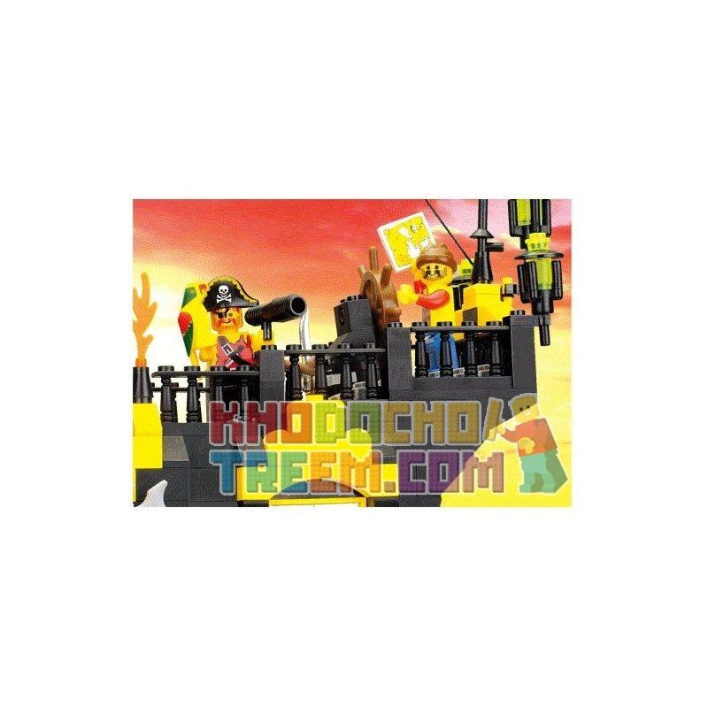 QMAN ENLIGHTEN KEEPPLEY 307 non  TÀU CƯỚP BIỂN RÂU ĐỎ bộ đồ chơi xếp lắp ráp ghép mô hình Pirates Of The Caribbean CORSAIR Cướp Biển Vùng Caribe 590 khối QMAN ENLIGHTEN KEEPPLEY 307 non  TÀU CƯỚP BIỂN RÂU ĐỎ bộ đồ chơi xếp lắp ráp ghép mô hình Pirates Of The Caribbean CORSAIR Cướp Biển Vùng Caribe 590 khối