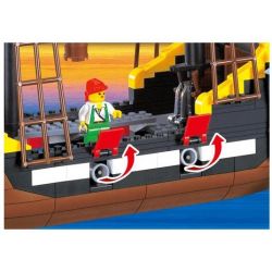 QMAN ENLIGHTEN KEEPPLEY 307 non  TÀU CƯỚP BIỂN RÂU ĐỎ bộ đồ chơi xếp lắp ráp ghép mô hình Pirates Of The Caribbean CORSAIR Cướp Biển Vùng Caribe 590 khối QMAN ENLIGHTEN KEEPPLEY 307 non  TÀU CƯỚP BIỂN RÂU ĐỎ bộ đồ chơi xếp lắp ráp ghép mô hình Pirates Of The Caribbean CORSAIR Cướp Biển Vùng Caribe 590 khối