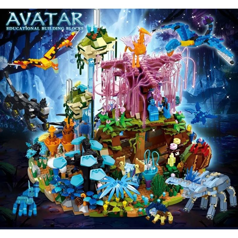 DK 3005 WHEEL CL1199 1199 non  THẾ GIỚI TƯƠI SÁNG CỦA PANDORA bộ đồ chơi xếp lắp ráp ghép mô hình AVATAR THE ILLUMINATED WORLD OF PANDORA 2878 khối