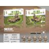 PanlosBrick 688006 Panlos Brick 688006 non  PHÁO PHÒNG KHÔNG TỰ HÀNH BÁNH XÍCH TYPE 09 35MM bộ đồ chơi xếp lắp ráp ghép mô hình Military Army 09 35MM TRACKED SELF-PROPELLED ARTILLERY Quân Sự Bộ Đội 1270 khối