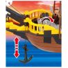 QMAN ENLIGHTEN KEEPPLEY 307 non  TÀU CƯỚP BIỂN RÂU ĐỎ bộ đồ chơi xếp lắp ráp ghép mô hình Pirates Of The Caribbean CORSAIR Cướp Biển Vùng Caribe 590 khối