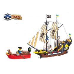 QMAN ENLIGHTEN KEEPPLEY 307 non  TÀU CƯỚP BIỂN RÂU ĐỎ bộ đồ chơi xếp lắp ráp ghép mô hình Pirates Of The Caribbean CORSAIR Cướp Biển Vùng Caribe 590 khối QMAN ENLIGHTEN KEEPPLEY 307 non  TÀU CƯỚP BIỂN RÂU ĐỎ bộ đồ chơi xếp lắp ráp ghép mô hình Pirates Of The Caribbean CORSAIR Cướp Biển Vùng Caribe 590 khối