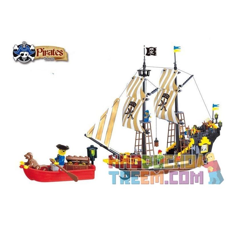 QMAN ENLIGHTEN KEEPPLEY 307 non  TÀU CƯỚP BIỂN RÂU ĐỎ bộ đồ chơi xếp lắp ráp ghép mô hình Pirates Of The Caribbean CORSAIR Cướp Biển Vùng Caribe 590 khối QMAN ENLIGHTEN KEEPPLEY 307 non  TÀU CƯỚP BIỂN RÂU ĐỎ bộ đồ chơi xếp lắp ráp ghép mô hình Pirates Of The Caribbean CORSAIR Cướp Biển Vùng Caribe 590 khối