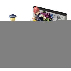 X AREA-X AX0084 0084 non  ĐƯỜNG PHỐ CỰC ĐOAN bộ đồ chơi xếp lắp ráp ghép mô hình X-BOX 2.0 LET'S RUN FOR FREE NOW