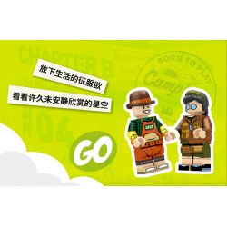 X AREA-X AX0084 0084 non  ĐƯỜNG PHỐ CỰC ĐOAN bộ đồ chơi xếp lắp ráp ghép mô hình X-BOX 2.0 LET'S RUN FOR FREE NOW