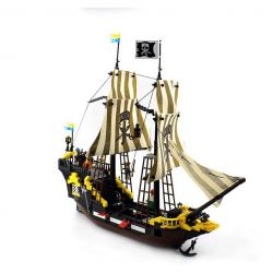 QMAN ENLIGHTEN KEEPPLEY 307 non  TÀU CƯỚP BIỂN RÂU ĐỎ bộ đồ chơi xếp lắp ráp ghép mô hình Pirates Of The Caribbean CORSAIR Cướp Biển Vùng Caribe 590 khối QMAN ENLIGHTEN KEEPPLEY 307 non  TÀU CƯỚP BIỂN RÂU ĐỎ bộ đồ chơi xếp lắp ráp ghép mô hình Pirates Of The Caribbean CORSAIR Cướp Biển Vùng Caribe 590 khối