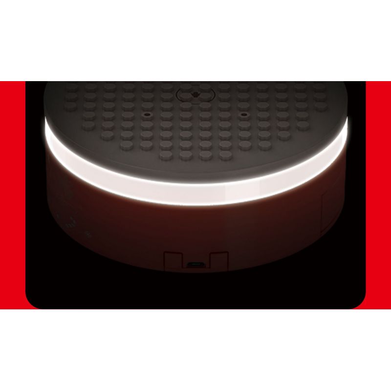 BEAUTY AND 23001 non  ĐÈN XOAY HỘP NHẠC CÂY THÔNG NOEL bộ đồ chơi xếp lắp ráp ghép mô hình Christmas Giáng Sinh 626 khối