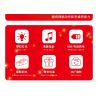 BEAUTY AND 23001 non  ĐÈN XOAY HỘP NHẠC CÂY THÔNG NOEL bộ đồ chơi xếp lắp ráp ghép mô hình Christmas Giáng Sinh 626 khối