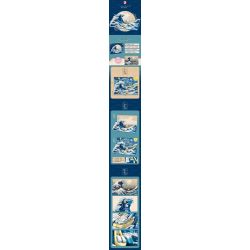 DK 3003 non  KANAGAWA LƯỚT SÓNG bộ đồ chơi xếp lắp ráp ghép mô hình Arts & Crafts THE GREAT WAVE OFF KANAGAWA 1830 khối